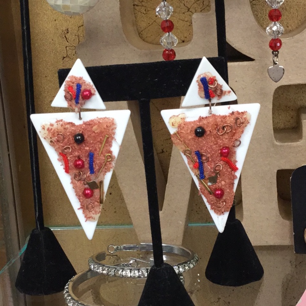 Vintage 80s Earrings NWOT